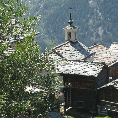 Alpia 26 - Zwei Zimmerwohnung In Traditionellem Walliser Haus Gasenried ภายนอก รูปภาพ
